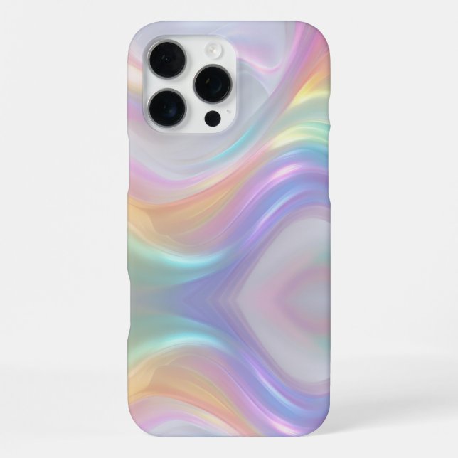 Funda Para iPhone Olas de Luz (Reverso )