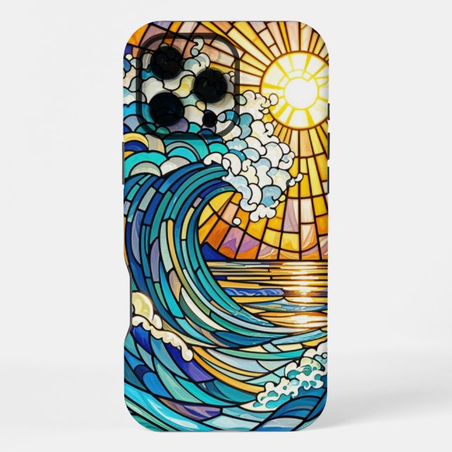 Funda Para iPhone Olas Radiantes – Desata la Belleza Costera  (Reverso )
