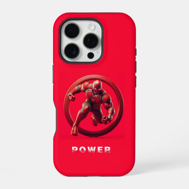 Funda Para iPhone Oleada de Poder (Reverso )