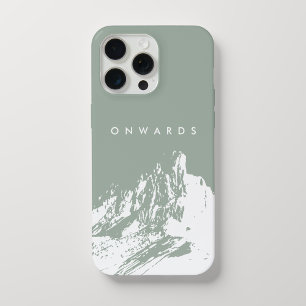 Oliva pálida de montaña minimalista