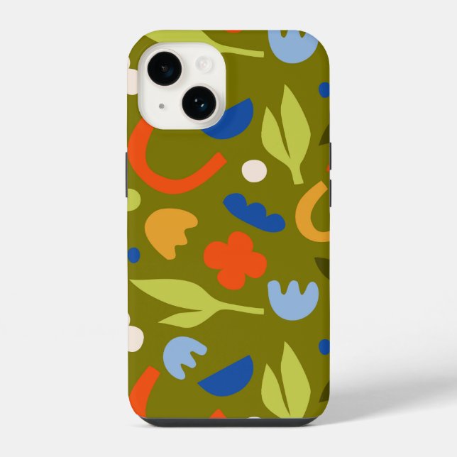 Funda Para iPhone Olive Meadow (Reverso )