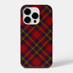 Funda Para iPhone 14 Pro Oliver tartán rojo amarillo azul a cuadros