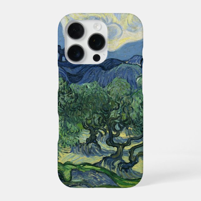 Funda Para iPhone Olivos de Van Gogh (Reverso)
