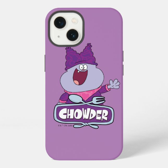 Funda Para iPhone Onda de Chowder (Reverso )