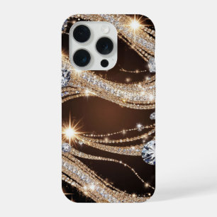 Ondas de Diamante de Oro ✨ Abstracto de Lujo Brill