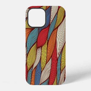 Funda Para iPhone 12 Ondas De Mano: Resumen De Fondo Sin Marea.