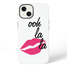 Ooh la! con un estuche para iPhone de Kiss