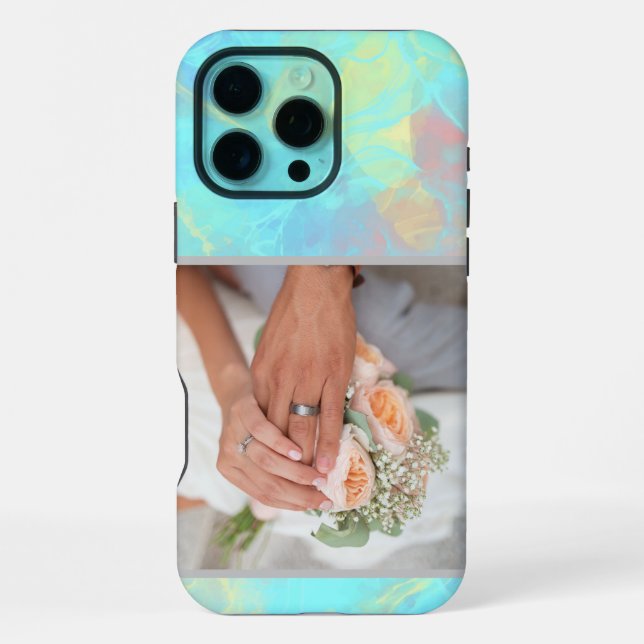Funda Para iPhone Opal Pastel Lista para Foto (Reverso )
