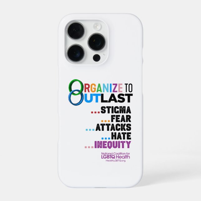 Funda Para iPhone Organize to Outlast Phone Case (Reverso)