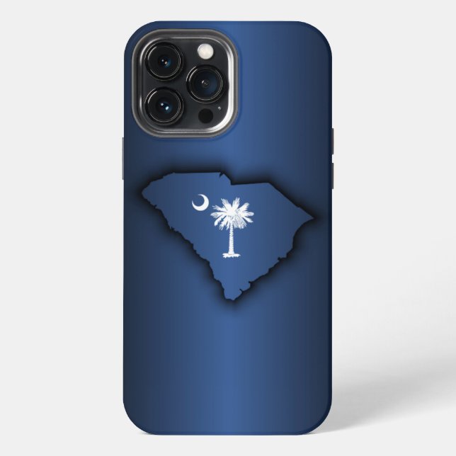 Funda Para iPhone Orgullo de Carolina del Sur (Reverso )
