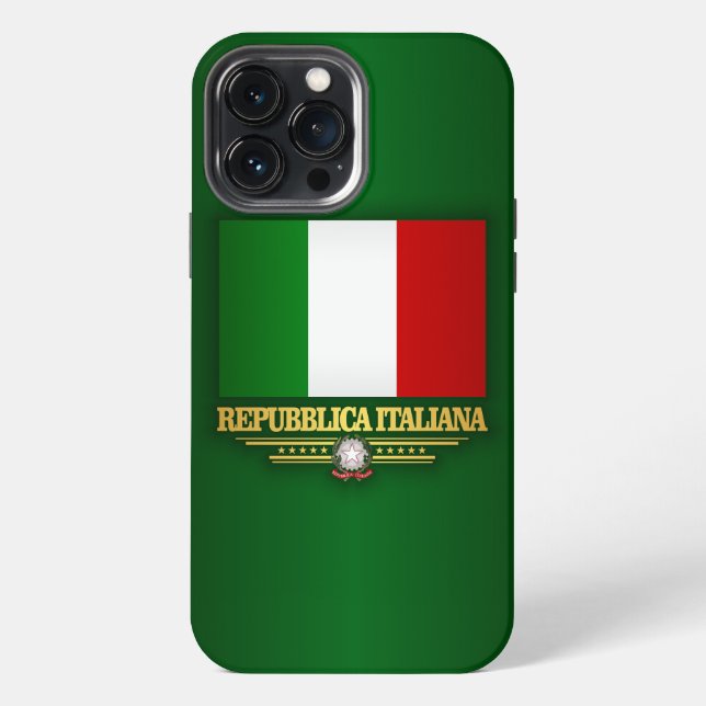 Funda Para iPhone Orgullo italiano (Reverso )