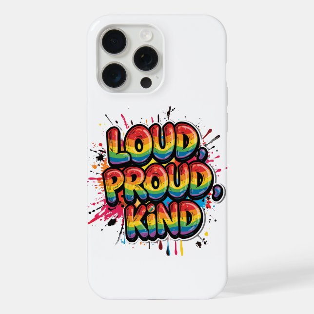 Funda Para iPhone Orgullosa Orgulloso Amable Cita del Orgullo del Ar (Reverso )