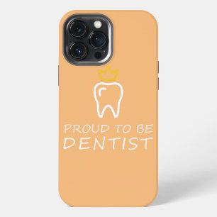 Funda Para iPhone 13 Pro Max Orgulloso de ser dentista diseño lindo de dentista