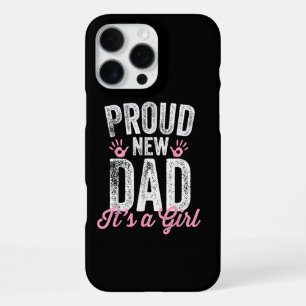 Funda Para iPhone 16 Pro Max Orgulloso Nuevo Papá Es Una Niña Regalos Padre a s