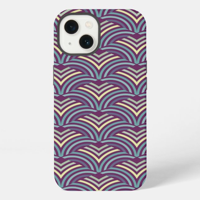 Funda Para iPhone Origen étnico abstracto (Reverso )