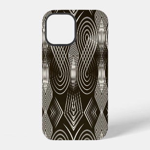 Funda Para iPhone 12 Ornamento antiguo Art Decó sin foco