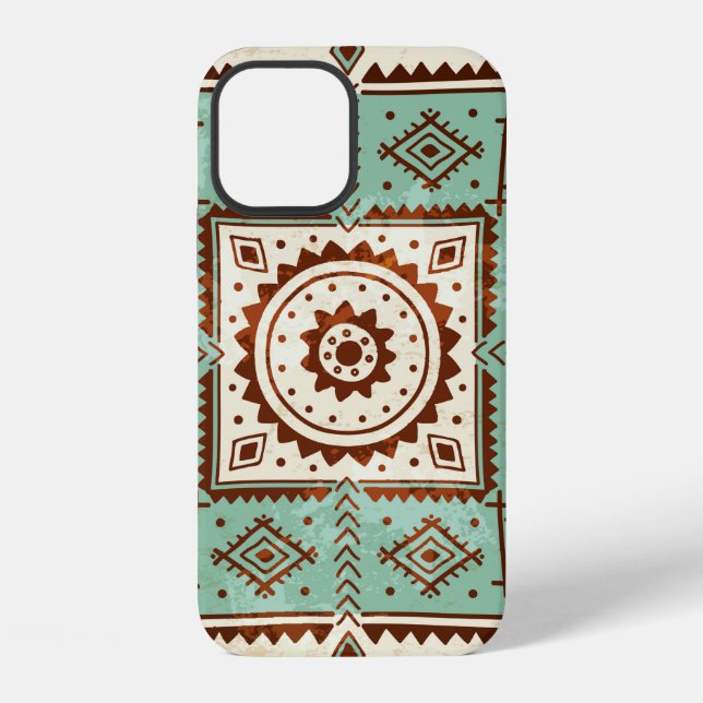 Funda Para iPhone Ornamento étnico (Reverso )