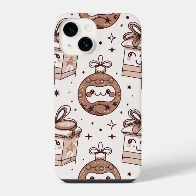 Funda Para iPhone ornements et cadeaux de Noël mignons (Reverso )