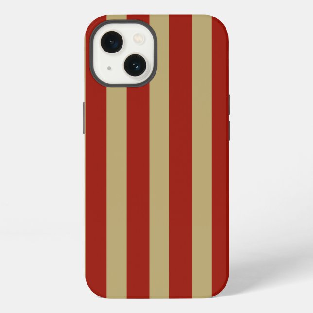 Funda Para iPhone Oro Rojo (Reverso )