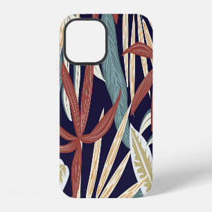 Funda Para iPhone 12 Oscuro tropical: Impresión creativa de planta