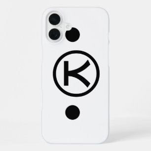 Funda Para iPhone 16 Plus Osito Kuma Lindo Kaomoji Emoticono Japonés Arte de