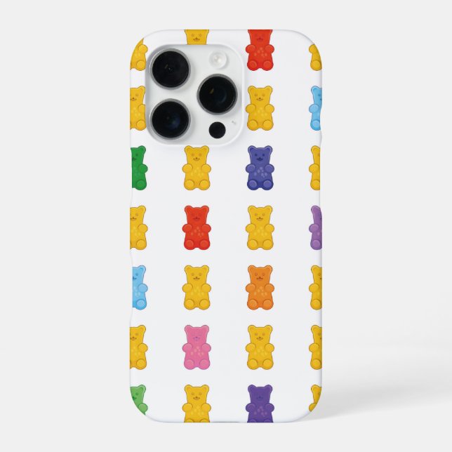 Funda Para iPhone Ositos de gominola (Reverso)