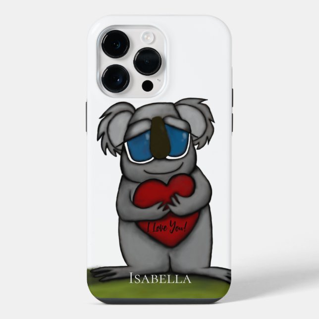 Funda Para iPhone Oso Koala Adorable (Reverso )