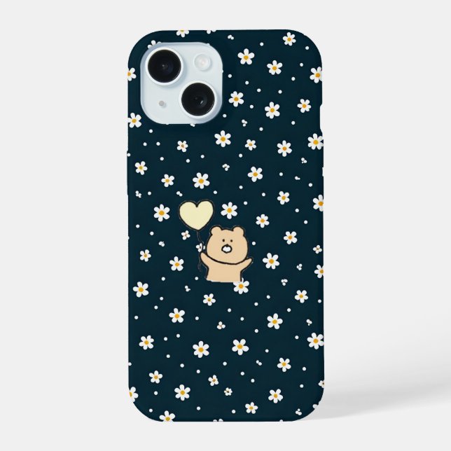 Funda para Iphone oso lindo (Reverso )
