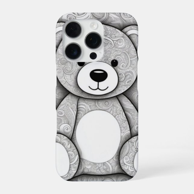 Funda Para iPhone Oso nativo (Reverso)