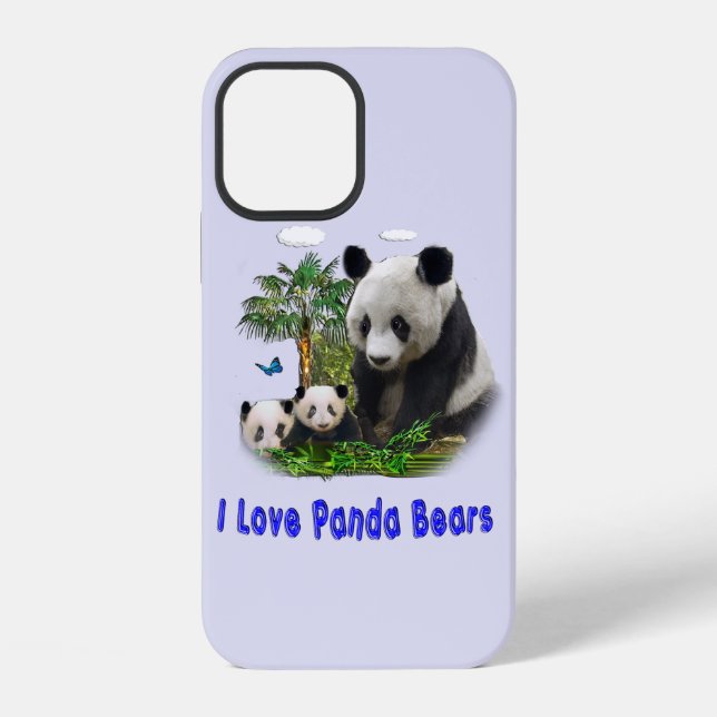 Funda Para iPhone Oso Panda (Reverso )