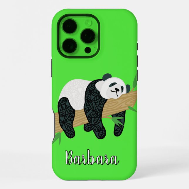 Funda Para iPhone  Oso Panda  (Reverso )