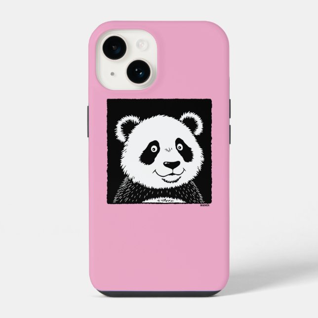 Funda Para iPhone Oso panda gigante (Reverso )