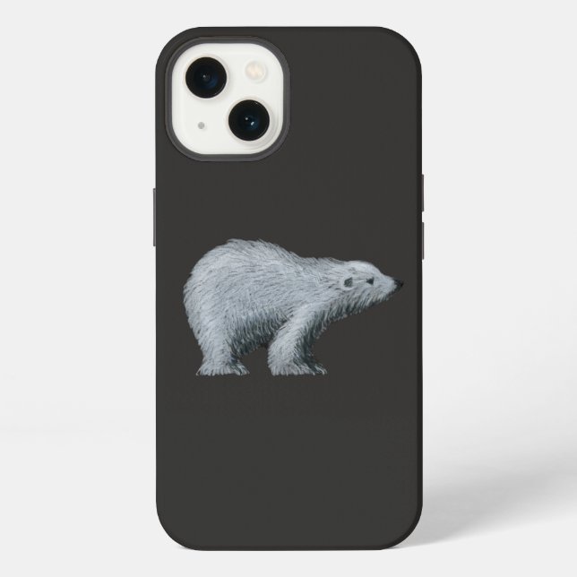 Funda Para iPhone Oso Polar  (Reverso )