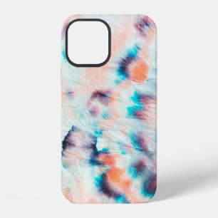 Funda Para iPhone 12 Otoño Arte Sucio Graffiti. Tie Dye Shibori. Bordo