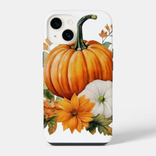 Funda Para iPhone 14 Otoño Cae Feliz Cosecha de Especias de Calabaza
