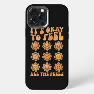 Funda Para iPhone 13 Pro Max Otoño Está Bien Sentir Todos Los Sentimientos Salu