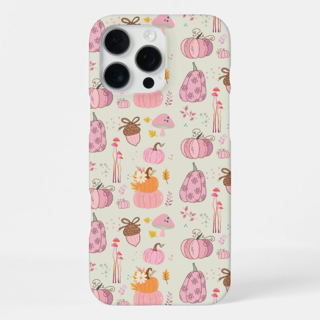 Funda Para iPhone Otoño Rosa (Reverso )