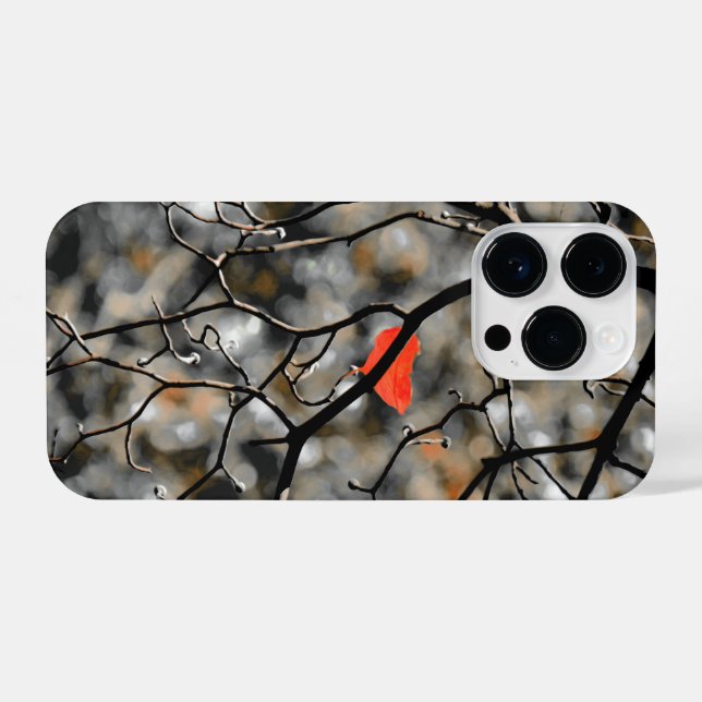 Funda Para iPhone Otoño tardío (Reverso Horizontal)