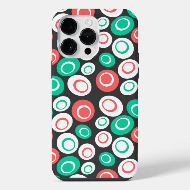 Funda Para iPhone Ovalaciones retro (Reverso )