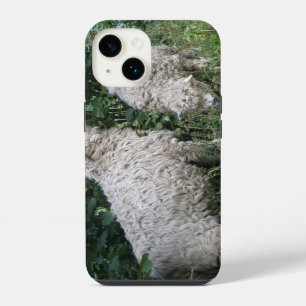 Funda Para iPhone 14 Ovejas Lindas Comiendo Hojas