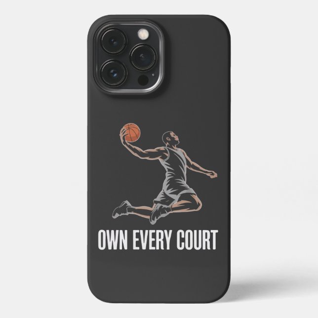 Funda Para iPhone Own Every Court Sports Mixed (Reverso )