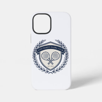 Funda Para iPhone 12 Mini Padel Tennis Club Aesthetic Custom Name Bag Tag