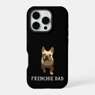 Funda Para iPhone 16 Pro Padre de Bulldog Francés, Frenchie
