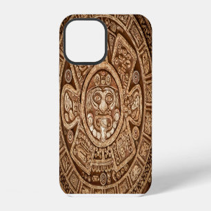 Funda Para iPhone 12 Pagan tribal maya: Textura ornamental