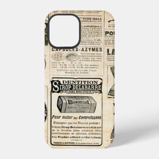 Funda Para iPhone 12 Página de un periódico con publicidad - Enfermedad