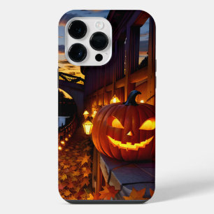 Funda Para iPhone 14 Pro Max Paisaje de Halloween Cuatro