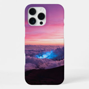 Funda Para iPhone 16 Pro Max Paisaje de puesta de sol en isla tropical