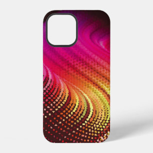 Funda Para iPhone 12 Paisaje digital abstracto y colorido con p