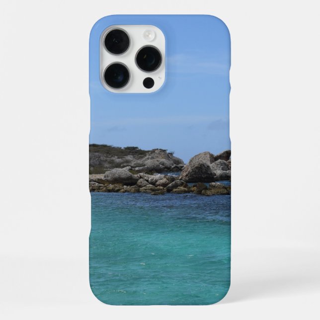 Funda Para iPhone Paisaje marino caribeño (Reverso )
