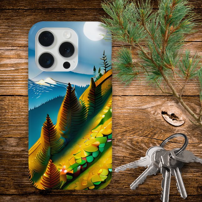 Funda Para iPhone Paisaje Montañoso Moderno (Subido por el creador)